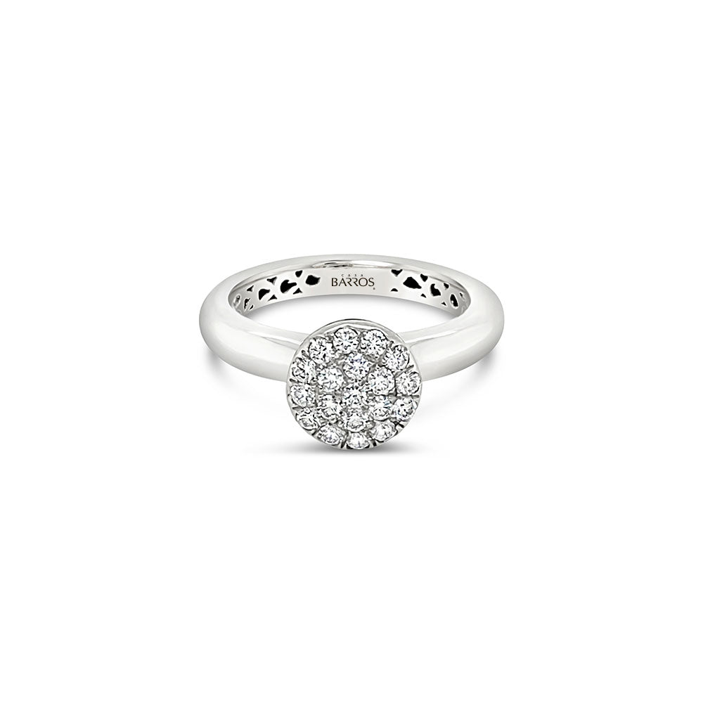 Anillo pave hot sale